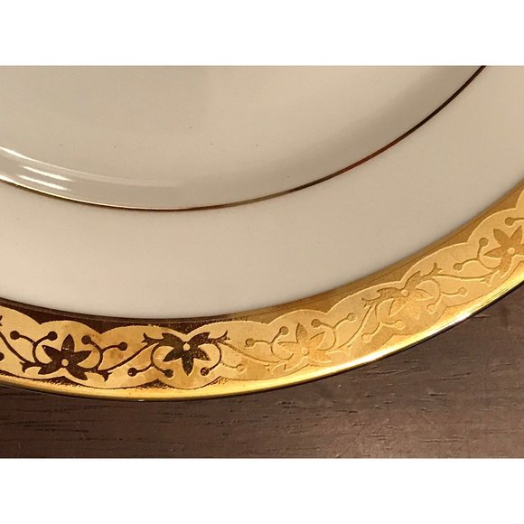 Collectible Muirfield Purple and Gold Ornament Plate | Celebrity 9408 | 8.5" - Picture 4 of 6